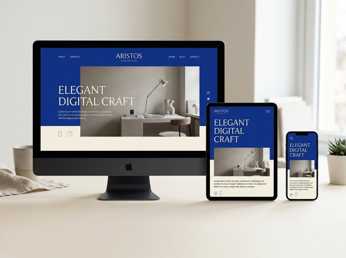 Web ve mobil arayüz tasarımı örneği